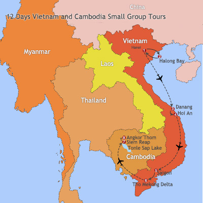 12 Days Vietnam and Cambodia Small Group Tours 