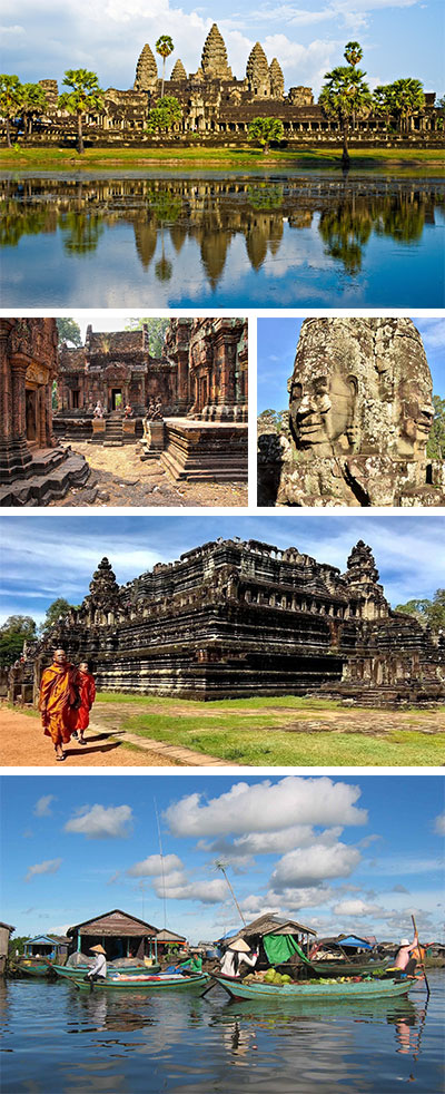 3 Days Siem Reap Tour with Tonle Sap Lake