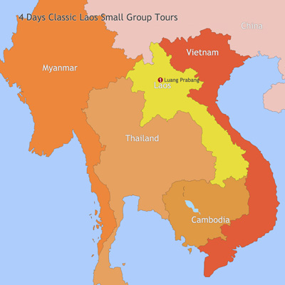 4 Days Classic Laos Small Group Tours 