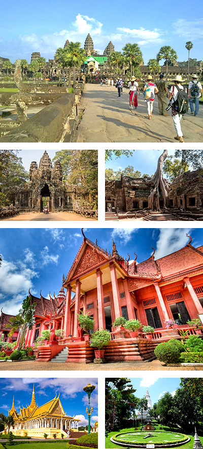5 Days Cambodia Tour to Siem Reap and Phnom Penh