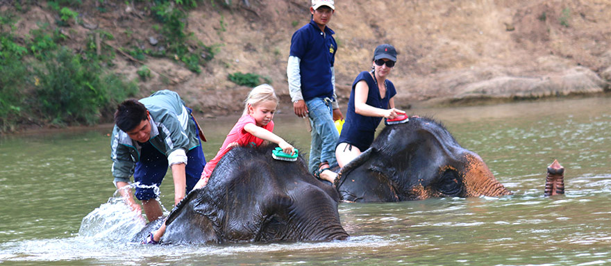 INT-L-CLP05 5 Days Luang Prabang Tour with Elephant Village Camp