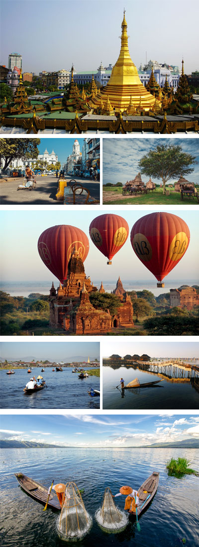 7 Days Myanmar Tour to Bagan and Inle Lake