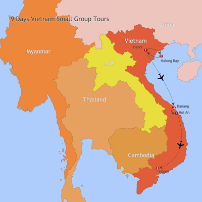 9 Days Classic Vietnam Small Group Tour 
