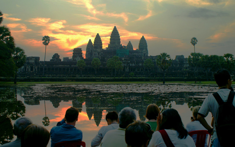 Angkor Wat at Sunrise-Top Things to Do in Cambodia
