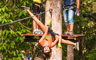 zip line krabi