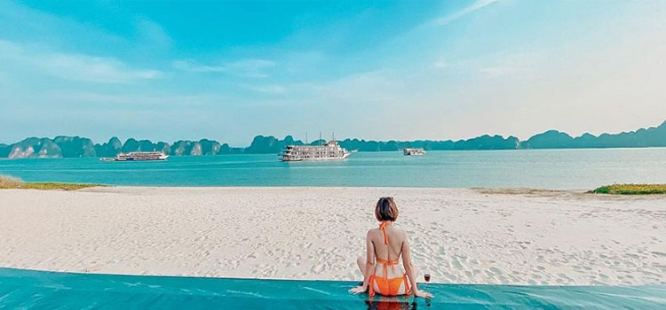 Halong Bay Tuan Chau Beach