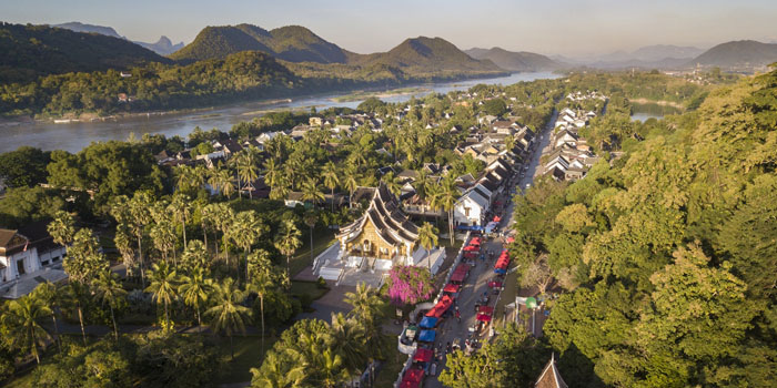 Luang Prabang city
