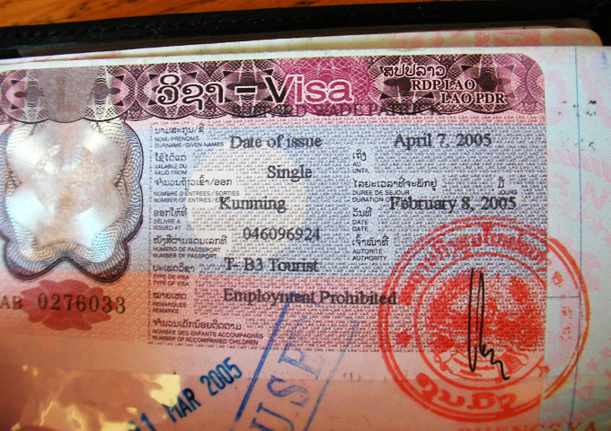 Laos Visa