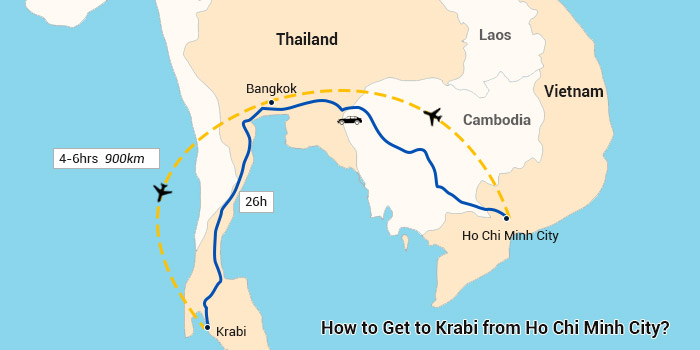 map-of-ho-chi-minh-to-krabi