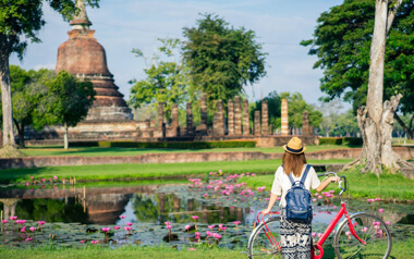 cycle to sukhothai