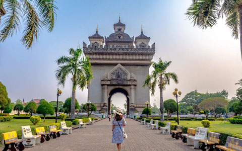 Travel Map of Thailand and Laos