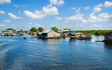Tonle Sap floating village