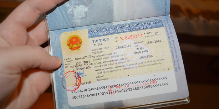 Vietnam visa