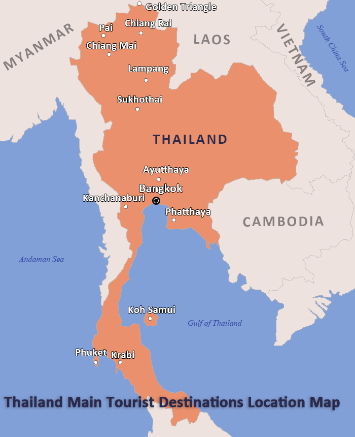 thailand-tourist-destinations-location-map